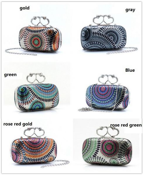 Bolsa de mão - Clutch - Coloridas